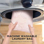 8 Set Compression Packing Cubes for Travel Essentials,Compressible Expandable Packing Cubes for Suitcase,OlarHike Luggage Organizer Bags for Travel,Handy Helper for Organizing Clothes(Pink Stripped)