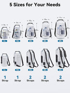 HEETA Dry Bag Waterproof for Women Men, 5L/10L/20L/30L/40L Roll Top Lightweight Dry Storage Bag Backpack with Phone Case for Travel Swimming Boating Kayaking Paddle Board Camping Beach Accessories