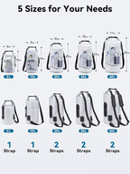 HEETA Dry Bag Waterproof for Women Men, 5L/10L/20L/30L/40L Roll Top Lightweight Dry Storage Bag Backpack with Phone Case for Travel Swimming Boating Kayaking Paddle Board Camping Beach Accessories