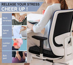 Gel Seat Cushion for Long Sitting Pressure Relief (Extra Large & Thick) - Non-Slip Gel Chair Cushion for Back,Sciatica,Tailbone Pain Relief - Seat Cushion for Office Desk Chair,Car Seat,Wheelchair