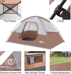 Camping Tent 2 Person, Waterproof Windproof Tent with Rainfly Easy Set up-Portable Dome Tents for Camping…