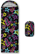 QOOMO Camping Sleeping Bags,3 Season Warm & Cool Weather,Lightweight,Waterproof Sleeping Bags for Adults & Kids,Traveling,and Outdoors,Camping Gear Equipment