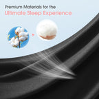 ZUMUSEN Bluetooth Sleep Headphones, 3D Wireless Music Eye Mask with Ultra-Thin Stereo Speakers, Adjustable Sleep Mask for Side Sleepers, Perfect for Travel, Meditation, Relaxation