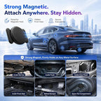 GPS Tracker for Vehicles,Magnetic Waterproof Car Tracker, No Monthly fees, Mini Portable GPS Tracker for Cars, Trucks, Motorcycle, Anti-Theft (iOS Only)