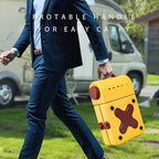 Aircity 2 Burner Folding Camping Stove - Portable Propane Stove with Adjustable Burners, Perfect for Camping, Picnics, Outdoor Activities, and Emergency Use (16,000 BTU)