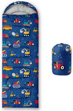 AILONEN Outer Space Astronaut Camping Sleeping Bags,Lightweight & Waterproof,3 Season Warm & Cool Weather,Cartoon Sleeping Bags for Kids,Boys Girls Travelling,Outdoors