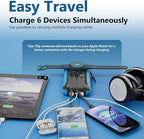 ERRBBIC Solar Charger Power Bank 20000mAh, Portable Wireless Charger, 15W Fast Charging External Battery Pack with Dual Flashlight and USB C Outputs. Outdoor Mobile Power Compatible with Cell Phones