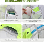 Running Hydration Vest Backpack, Lightweight Water Backpack with 1.6L Water Bladder Daypack for Women Men,Adjustable Running Vest Pack for Trail Running Hiking Cycling Race Marathon