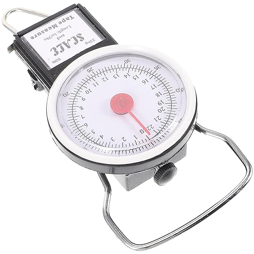 Portable Handheld Hanging Scale with Hook 20kg High Precision LCD Screen Travel Luggage Weight Scale for Fishing and Suitcase Use