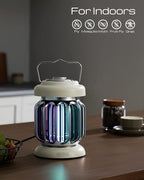 2-Pack Hybrid Spectrum, Waterproof Switch Bug Zapper Outdoor Bug Zapper Indoor Bug Zapper Mosquito Repellent Outdoor Patio Mosquito Zapper Electric Fly Zapper Fruit Fly Trap for Indoors Killer