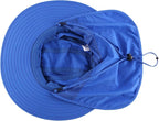 Home Prefer UPF 50+ Mens Wide Brim Fishing Hat with Neck Flap Sun Hat for Men Women Sun Protection Cap