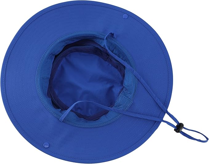 Connectyle Wide Brim Sun Hat for Men Breathable Cowboy Boonie Hat UPF 50+ Sun Protection Bucket Hat for Fishing Hiking