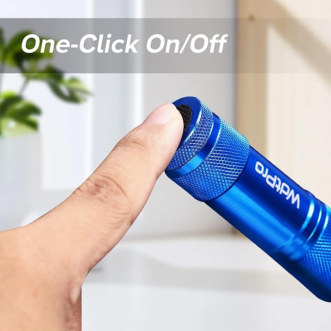 WdtPro LED Mini Flashlights, Super Bright Flashlight with Lanyard, Assorted Colors - Best Tac Torch Light for Kids, Night Reading, Power Outages, Camping(6 Pack)