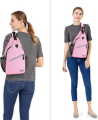 MOSISO Sling Backpack, Multipurpose Crossbody Shoulder Bag Travel Hiking Daypack