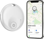 Air Tracker Tag, Smart Bluetooth5.3 Tracker, Item Finder Work with Apple Find My, Trakcer Tag Locator for Keys, Luggage, Backpack, Suitcase, 120dB Sound(White)