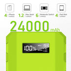 SinKeu Portable Power Station 88Wh, Solar Generator Power Bank with AC Outlet, 110V Portable Laptop Charger for Home Backup Outdoor Emergency RV Van Hunting