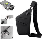 Crossbody Travel Bags for Women, New Theft Proof Safe Slim Sling Travel Purses, Personal Flex Shoulder Bag for Men Women