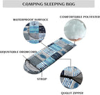 Sleeping Bags for Adults Youth Kids,3D Printing Camping Sleeping Bag for Girls Boys Lightweight Waterproof Cold/Warm Weather Sleeping Bag for 3 Seasons