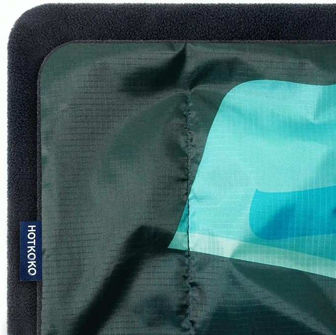 Waterproof Stadium Blanket, Fleece Camping Blanket Wearable Soft Warm Camp Blanket for Outdoor Camping, Picnic, Stadium, Sports, Beach, Car