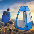 Pop Up Tent, Clear Outdoor Tents Sports Fishing, Rainproof and Windproof Beach Camping, Lightweight and Sturdy, Easy Set Up, UPF 50+ Portable Folding 39" x 64"