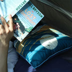 Camping Pillow,Supportive Compressible Travel Pillow Large Size Lightweight Camp Pillow with Storage Bag for Camping,Hiking,Backpacking,Airplane