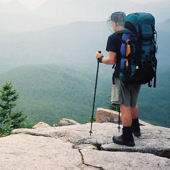 Anvin Mosquito Head Mesh Nets Gnat Face Netting for No See Ums Insects Bugs Gnats Biting Midges from Any Outdoor Activities, Works Over Most Hats Comes with Free Stock Pouches (3pcs, Khaki)