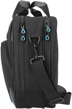 KROSER Laptop Bag 15.6 Inch Briefcase Messenger Bag Water Repellent Computer Case Shoulder Bag Durable Tablet Sleeve with RFID Pockets for Business/College/Women/Men - Black/Blue