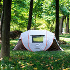 EchoSmile Instant Pop Up Camping Tent, 2/4/6 Person, Easy Setup Tent, Water Resistant Dome, Portable with Carry Bag