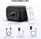 SinKeu 120W Peak Portable Power Station 97Wh Camping Lithium Battery Portable Generator with 110V AC Outlet, USB-C/USB QC3.0, DC Output, Fast Charging Power Bank for Home Backup Outdoor Emergency