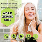 Body Cleansing Wipes - Individual Shower Wipes | Travel, Gym, Camping Wet Wipes for Women & Men | Refreshing No Rinse | Natural Bug Deterrent & Wipe In One | Lemongrass Citronella 12 Pack