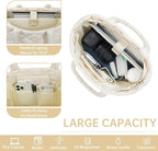 Puffer Tote Bag for Women, Quilted Bag with Zipper, Small Tote HandBags for Work, Travel