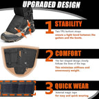 Frelaxy Snake Gaiters, Waterproof Snake Guard Chaps, Snake Bite Protection for Lower Legs, Adjustable Snake Proof Gaiters for Hunting/Outdoor Working, Fit for Men & Women