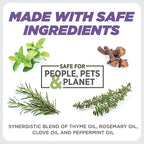 Earth's Ally 3-in-1 Plant Spray 32 oz | Safe & Organic Insecticide, Fungicide & Spider Mite Control, Use on Indoor Houseplants and Outdoor Plants, Gardens & Trees, Insect Repellent & Antifungal Use