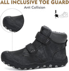 Mishansha Kids Hiking Boots Toddler Girls Boys Hiking Shoes Water-Resistant Anti-Collision Non-Slip Athletic Outdoor Trekking Boots