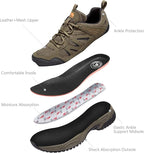 CAMELSPORTS Hiking Shoes Men Lightweight Non-Slip Breathable Sneakers Low Top Walking Shoes for Outdoor Trailing Trekking Walking Climbing