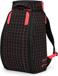 Db Journey The Hugger - Durable Travel Backpack with Laptop Compartment for Work & Gym, Luggage Backpack with Roller Bag Attachment, Full-Zip Main Compartment, 30L - Coral Flash