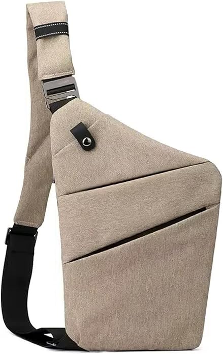 Crossbody Travel Bags for Women, New Theft Proof Safe Slim Sling Travel Purses, Personal Flex Shoulder Bag for Men Women