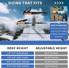 Aihoye Trekking Hiking Poles - 2 Pack Adjustable Walking Sticks, Collapsible Lightweight Aluminum 7075, Hiking Sticks with Quick Flip-Lock and Comfortable Cork Grips