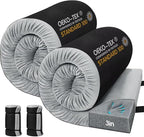 CYMULA Memory Foam Camping Mattress Pad,3inch Sleeping Pad for Camping,Non-Slip Bottom Floor Cot Car Mattress Bed with Retaining Portable Roll up Mattress Pad Mat for Travel Truck Guest Bed Tent