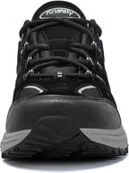 Kricely Men's Trail Running Shoes Non Slip Hiking Shoes Tennis Shoes Fashion Sneakers Workout Footwear