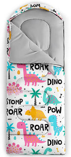 Axolotl Unicorn Sleeping Bag for Kids Boys Girls–Lightweight Warm Cold Weather Sleeping Bags,Waterproof Portable Sleeping Bag with Compression Sack for Camping Backpacking Outdoor Indoor