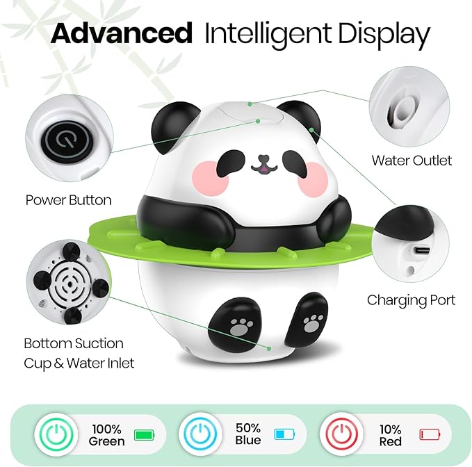 Portable Camping Shower, 10500mAh Camp Shower with 3 Spray Modes, IPX7 Waterproof Outdoor Shower, Perfect for Hiking, Beach, Pets & Car Wash