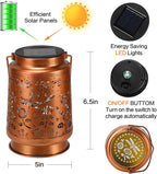 Solar Lanterns Outdoor Waterproof Garden Decor, Metal LED Garden Light,for Yard, Patio, Lawn, Tabletop, Pathway, Landscape,Walkway, Terrace, Balcony(Dragonfly)