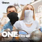 4 Pack Neck Gaiter, Cooling Breathable Face Mask UV Protection Scarf Hiking Bandana for Men/Women