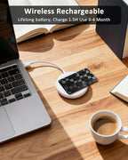 Card Tag Wallet GPS Tracker: Rechargeable Smart Finder (iOS Only) for Apple Find My - Bluetooth Tracking Tags with Up to 4 Month Battery for iPhone - Key Track and Item Locator for Bags, Passport