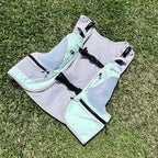 Umai Hydration Running Vest, Hydration Vest with Two Flasks, Green