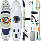 Niphean（Ultra-Light）Inflatable Paddle Board with (Beginner Friendly) StabilTrac Fin and Durable SUP Accessories, 10' Stand Up Paddle Boards for Adults & Youth, Versatile Yoga Paddle Board, Gift Ideas