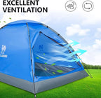 CAMEL CROWN Tents for Camping 2/3/4/5 Person Camping Dome Tent, Waterproof,Spacious, Lightweight Portable Backpacking Tent for Outdoor Camping/Hiking