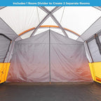 CORE Tent for Family Camping | 10 Person / 11 Person / 12 Person Large Multi Room Cabin Tents for Car Camping & Outdoor Adventures