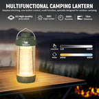 Wurkkos CL01 Camping Lantern Rechargeable, 550LM Waterproof Tent Light with Magnet Base, Up to 300H Runtime, Led Lantern with RGB light, Emergency Camp Light for Power Outages,Hurricane,Hiking,Camping